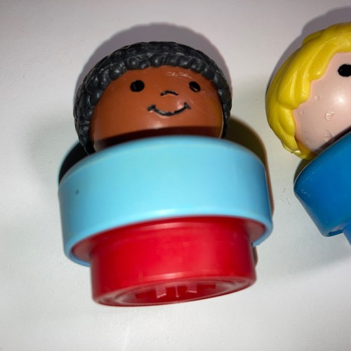 2 figurine vintage Little Tikes Chunky ragazzo - Foto 2 di 7
