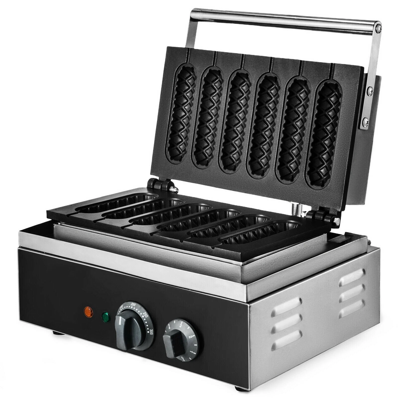Electric Muffin Dog Lolly Waffle Maker Commercial Sausage Stick Baking Machine
Opens in a new window