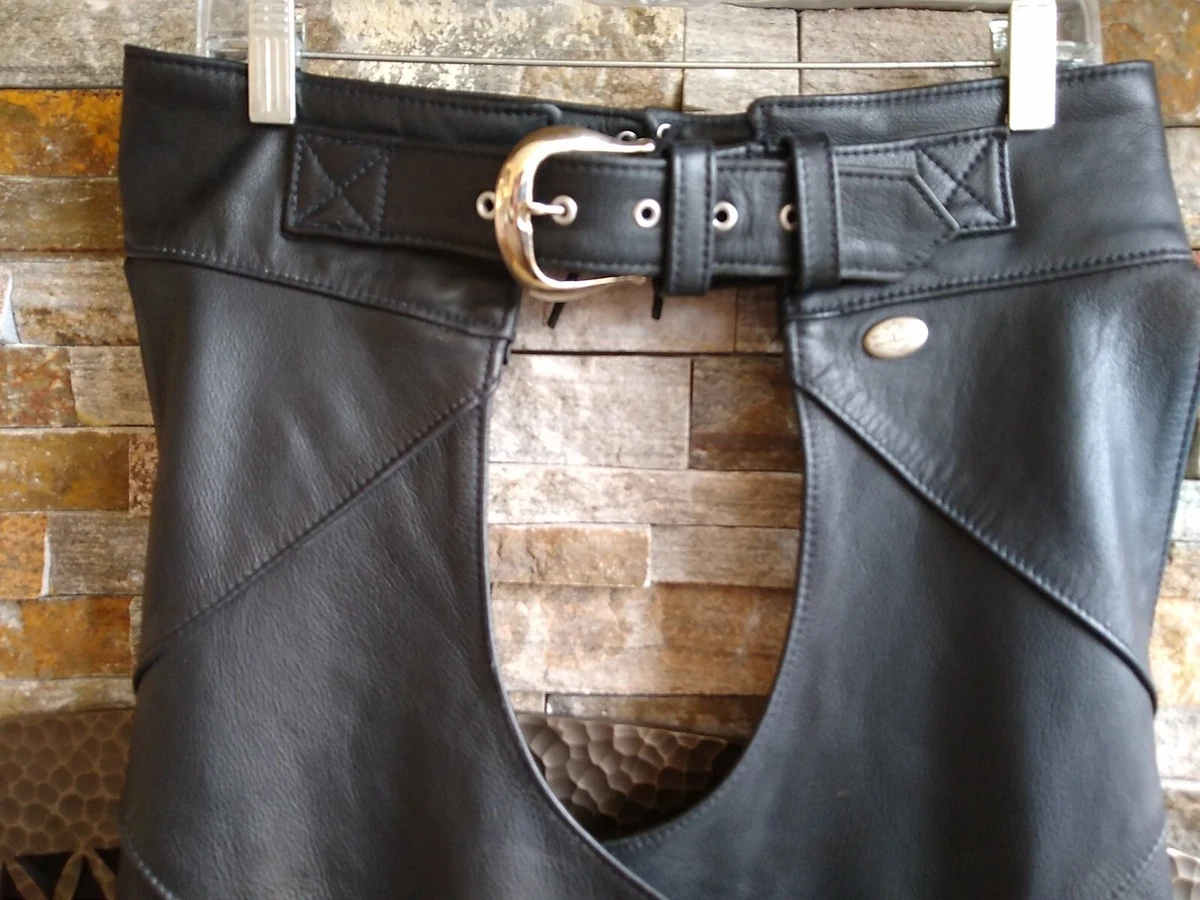 Harley davidson leather chaps ebay sale