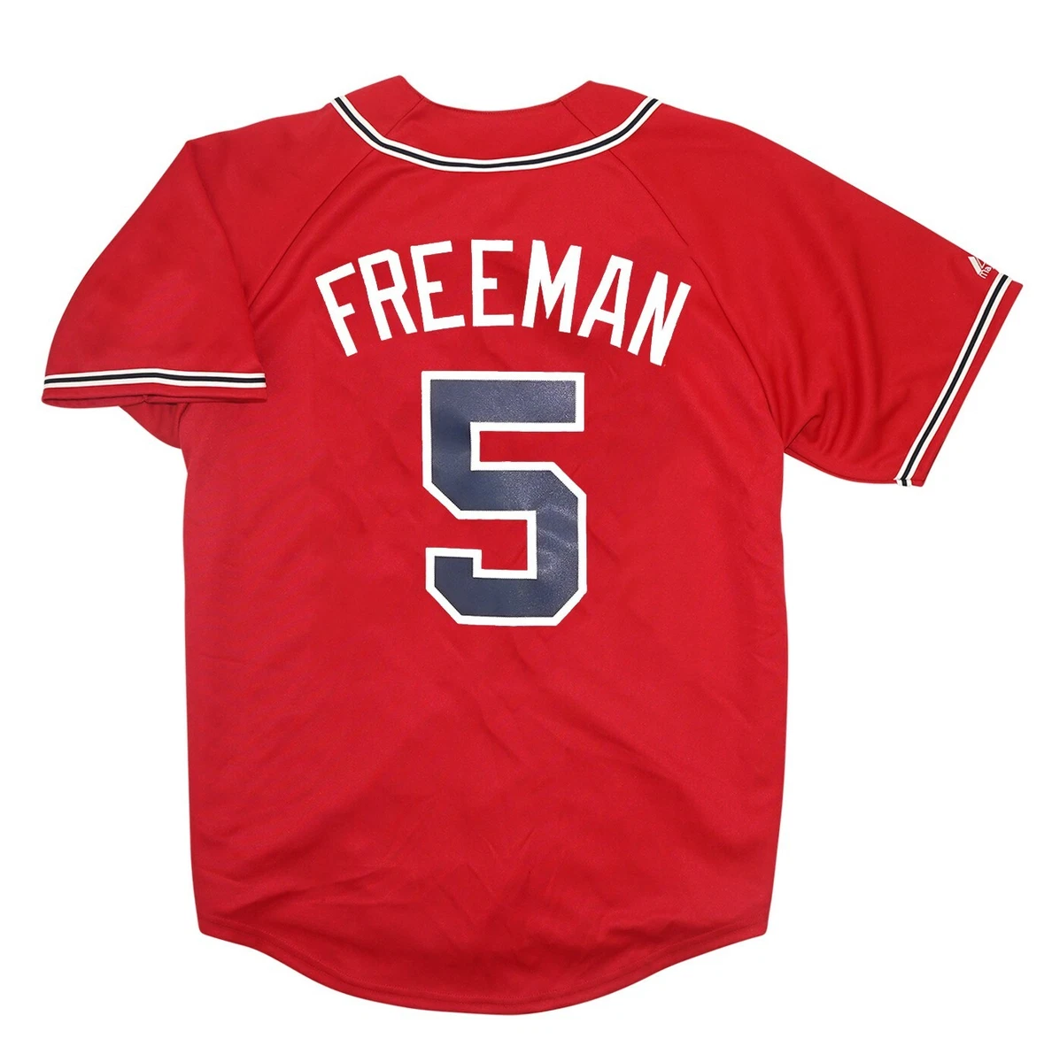 Freddie Freeman Atlanta Braves Alternate Red Jersey Men's (M-2XL)