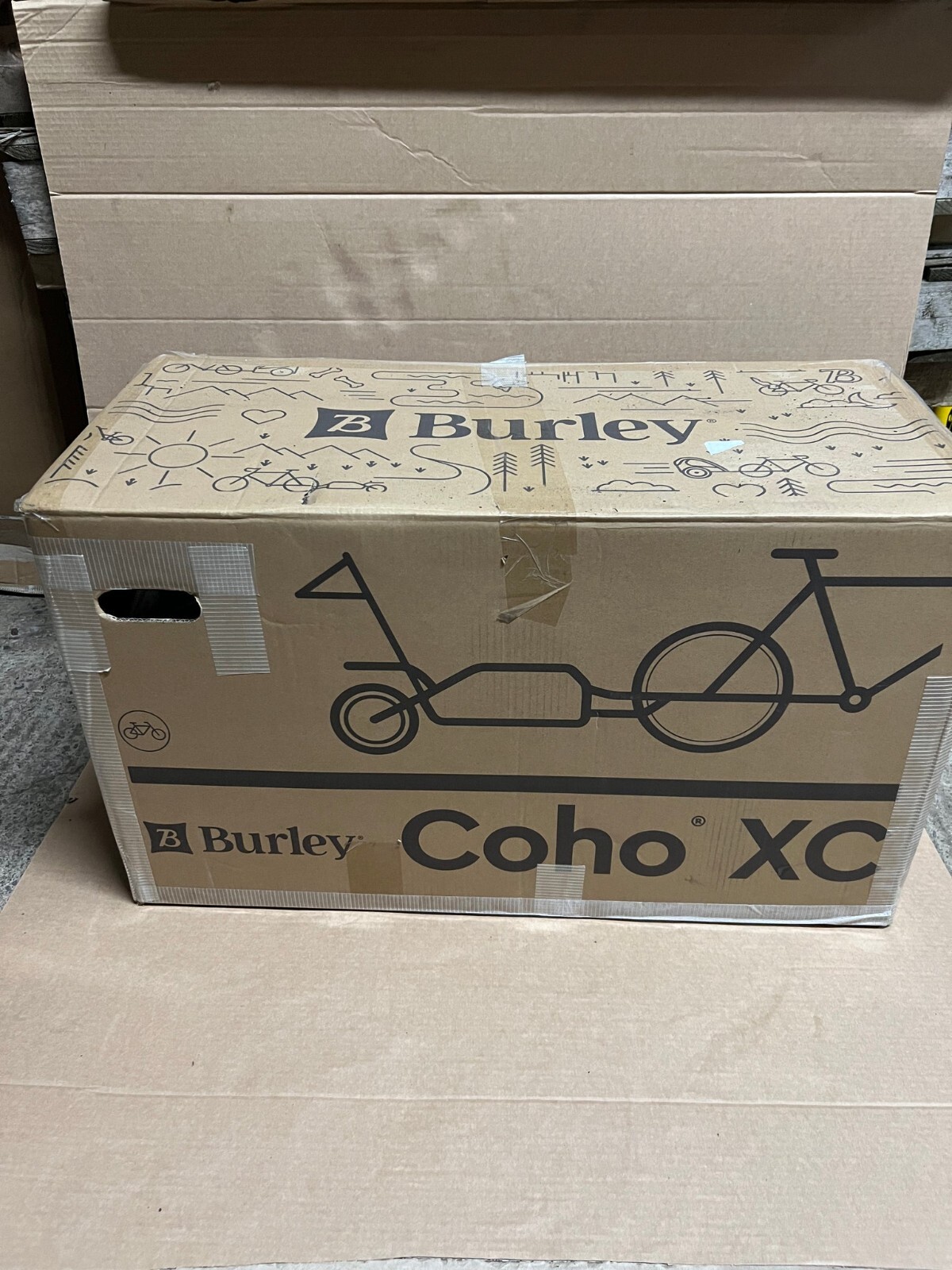 Burley Coho XC® Cargo bike trailer eBay