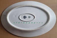 Reichswehr Kantinengeschirr große schwere Servierplatte Bauscher Weiden 1936 rar