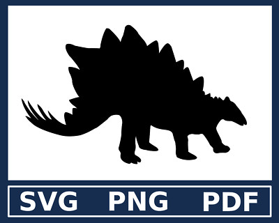 Dinosaur SVG PNG Vector Clip art Animal Silhouette For Vehicle Car Decal Clipart