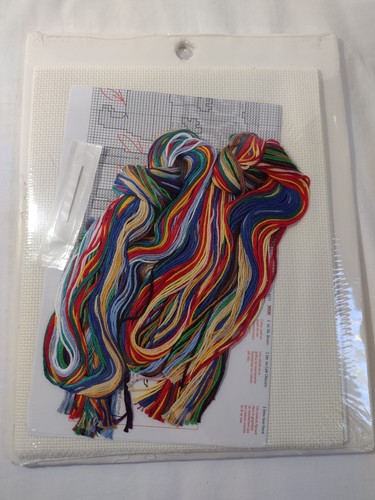 NUEVO Kit de punto de cruz Arca de Noé 11"x 14" diseños para aguja - Imagen 2 de 2