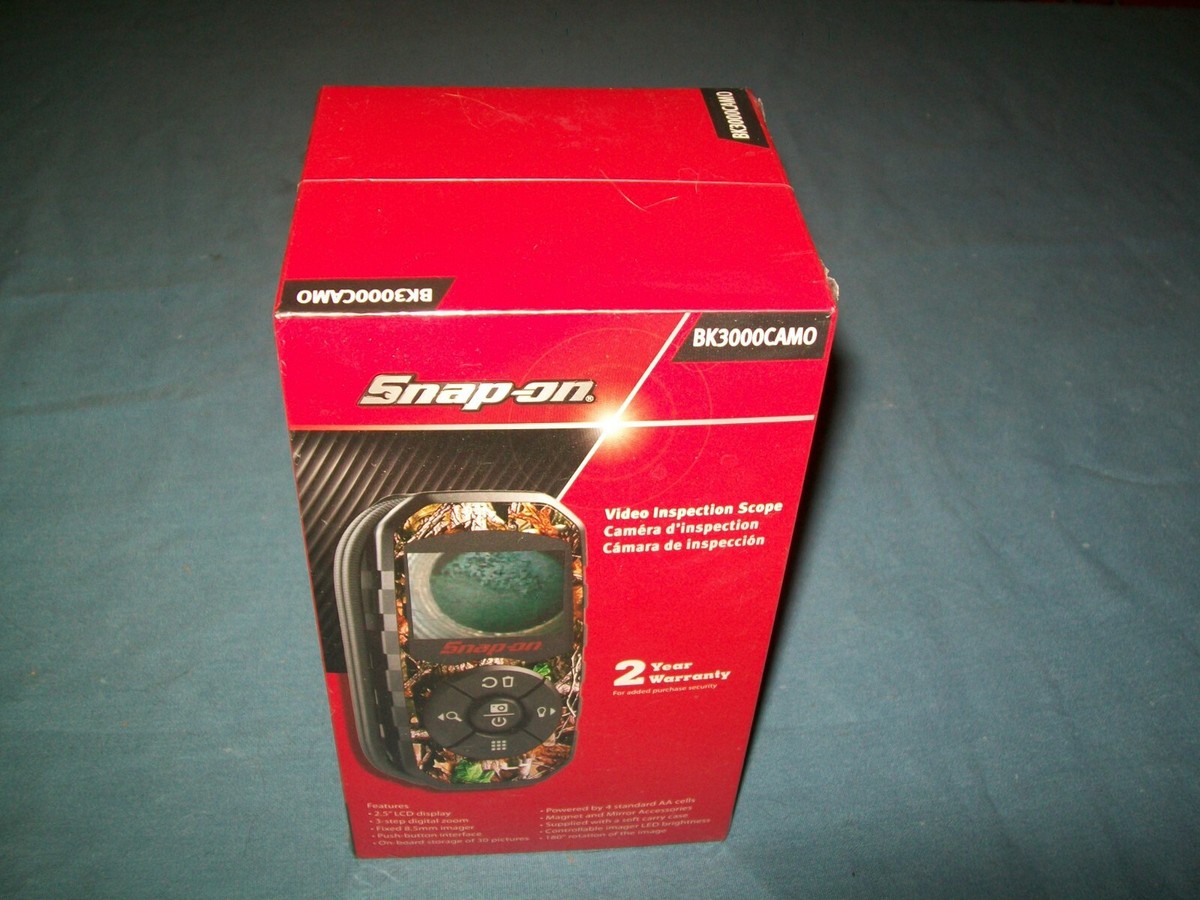 Snap-On BK3000 Borescope With 5.5 Imager Inspection Camera Snap-On BK3000 Borescope With 5.5 Imager Inspection Camera