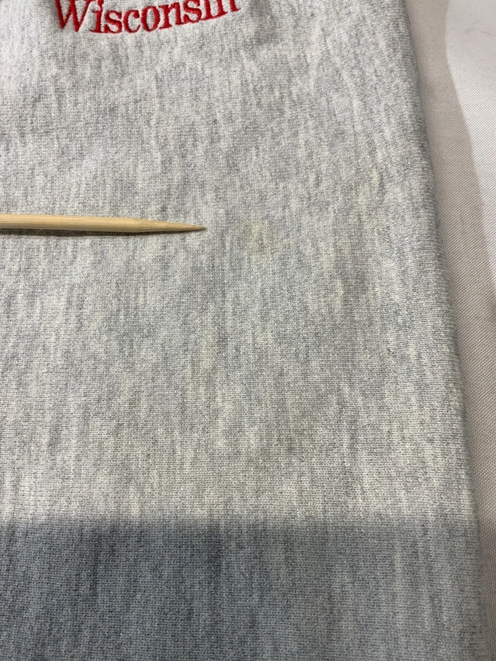 Vintage Wisconsin Badgers Champion Reverse Weave Warmup Sweat Pants XL Ncaa - Image 4 of 4