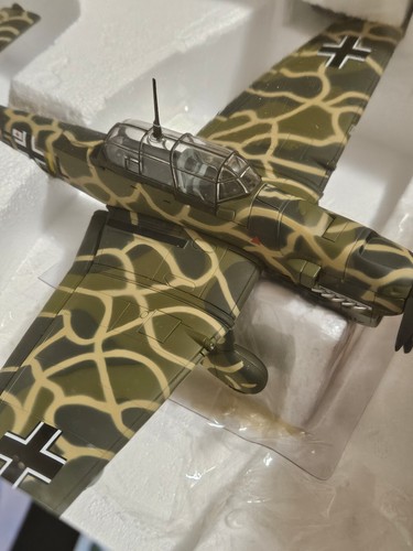 Franklin Mint: JU-87B STUKA - 'WASSER' - Luftwaffe 3./StG 1 NORTH AFRICA - 1941 - Picture 4 of 16