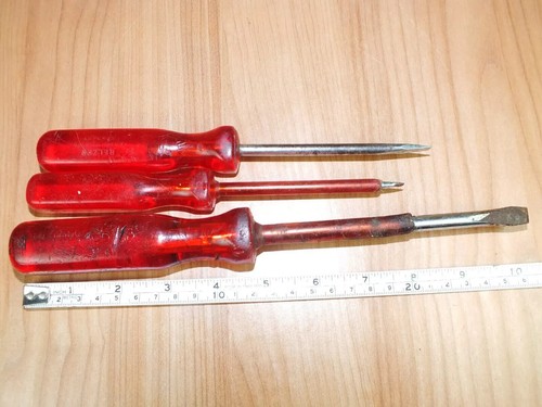 3 Belzer Schraubendreher Set Flachspitze Elektriker Germany Hochwertig - kein China