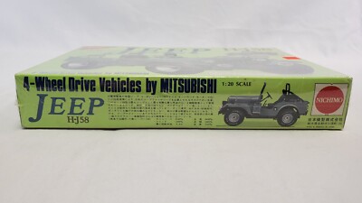 Maquette Nichimo 1/16 Big Jeep MC-1609 Motorisée - Neuf Sous Blister