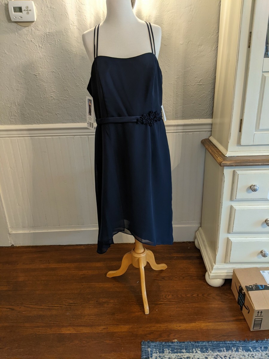 alfred angelo navy blue dress Alfred angelo navy blue