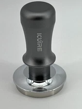 ICUIRE 58mm Espresso Tamper Coffee Distributor Tool Flat Leveler Stainless Steel