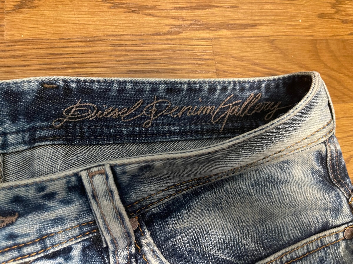 パンツ DIESEL DENIM GALLERY Men's Diesel Denim Gallery Jeans Size 34 Mod 64 76 Made in