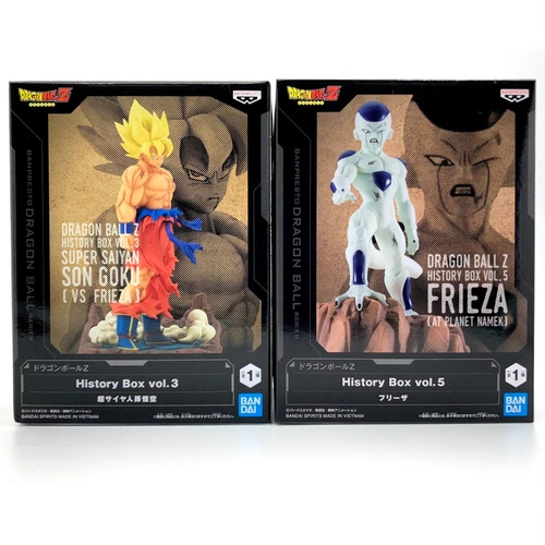 Dragon Ball Z History Box vol.3 / Son Goku & vol.5 / Frieza Freeza Figure Set/2