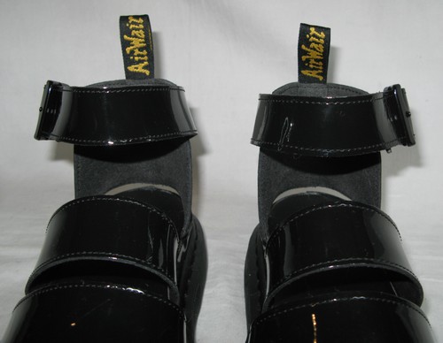 Sandalia Dr Martens Clarissa II Negra Plataforma Gladitor Wm Talla 9/41 Air Wair Quad - Imagen 6 de 18