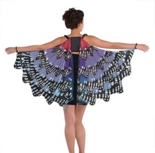 Monarch Butterfly Wings Adult Costume Accessory, One Size