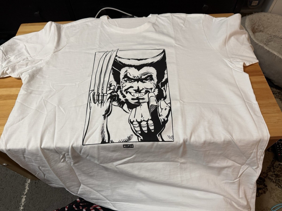 Kith x Marvel X-Men Anatomy Wolverine T-Shirt Mens Size Kith x Marvel X-Men Anatomy Wolverine T-Shirt Mens Size