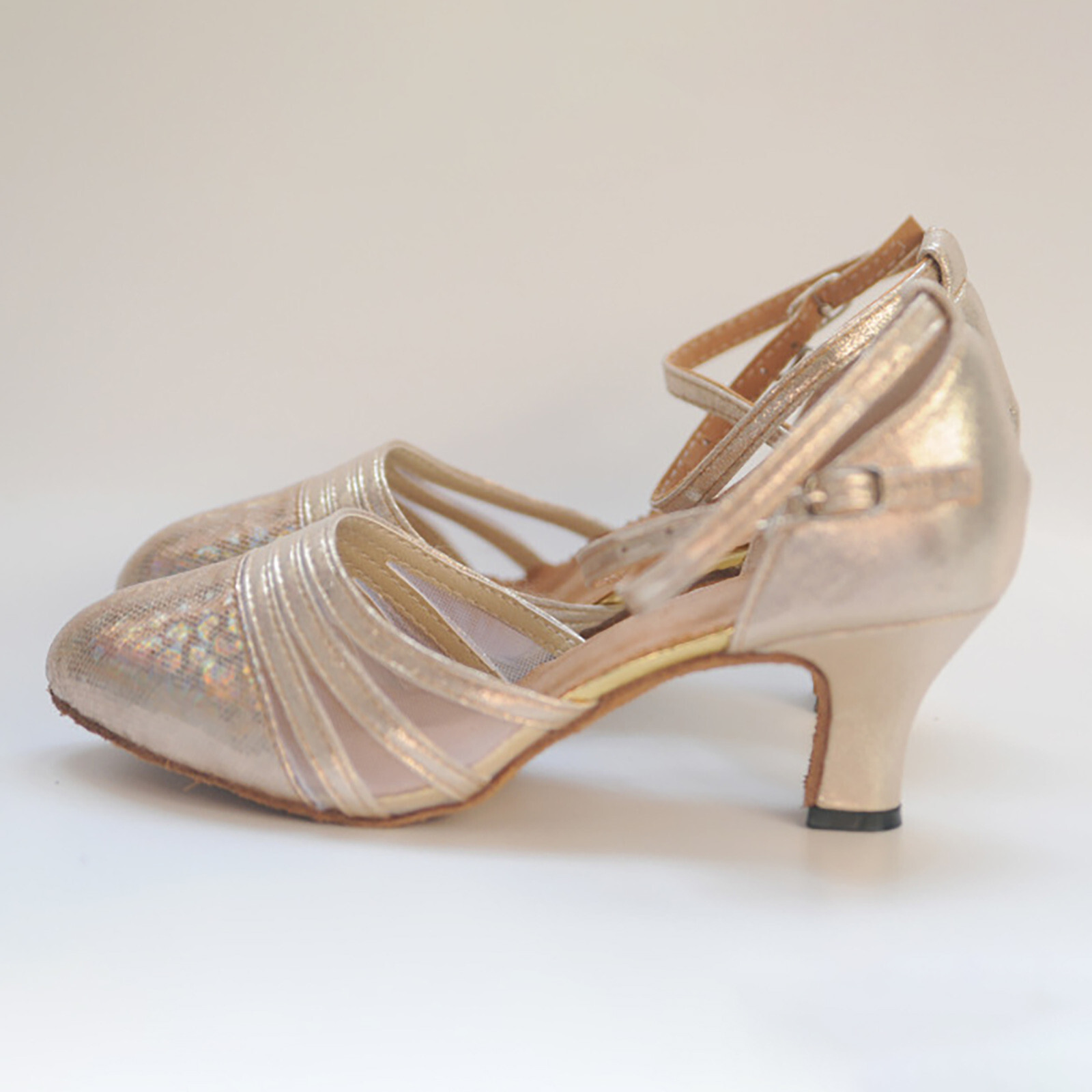 🕤Women's Ballroom Tango Latin Dancing Shoes Sequins Shoes Social Dance