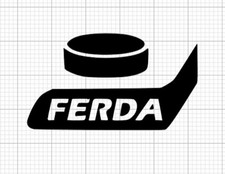 Letterkenny Ferda Hockey Die-Cut Vinyl Decal / Sticker