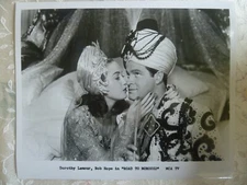 ROAD TO MOROCCO 8x10 b/w Press Photo / Bob Hope & Dorothy Lamour