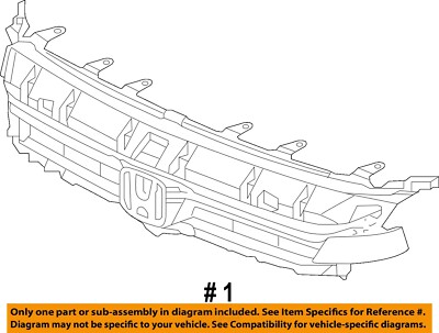 Genuine OEM Grille for Honda 71121TXMA01 for sale online | eBay