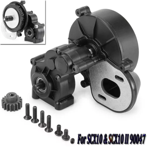 Transmission Center Gearbox w/ gear for 1/10 RC Axial SCX10 SCX10 II 90028 90047