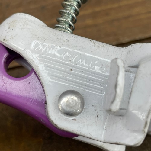 Dia Compe Tech 4 LEFT Brake Lever 1985 Purple White Old School BMX Freestyle 85 - Picture 3 of 11