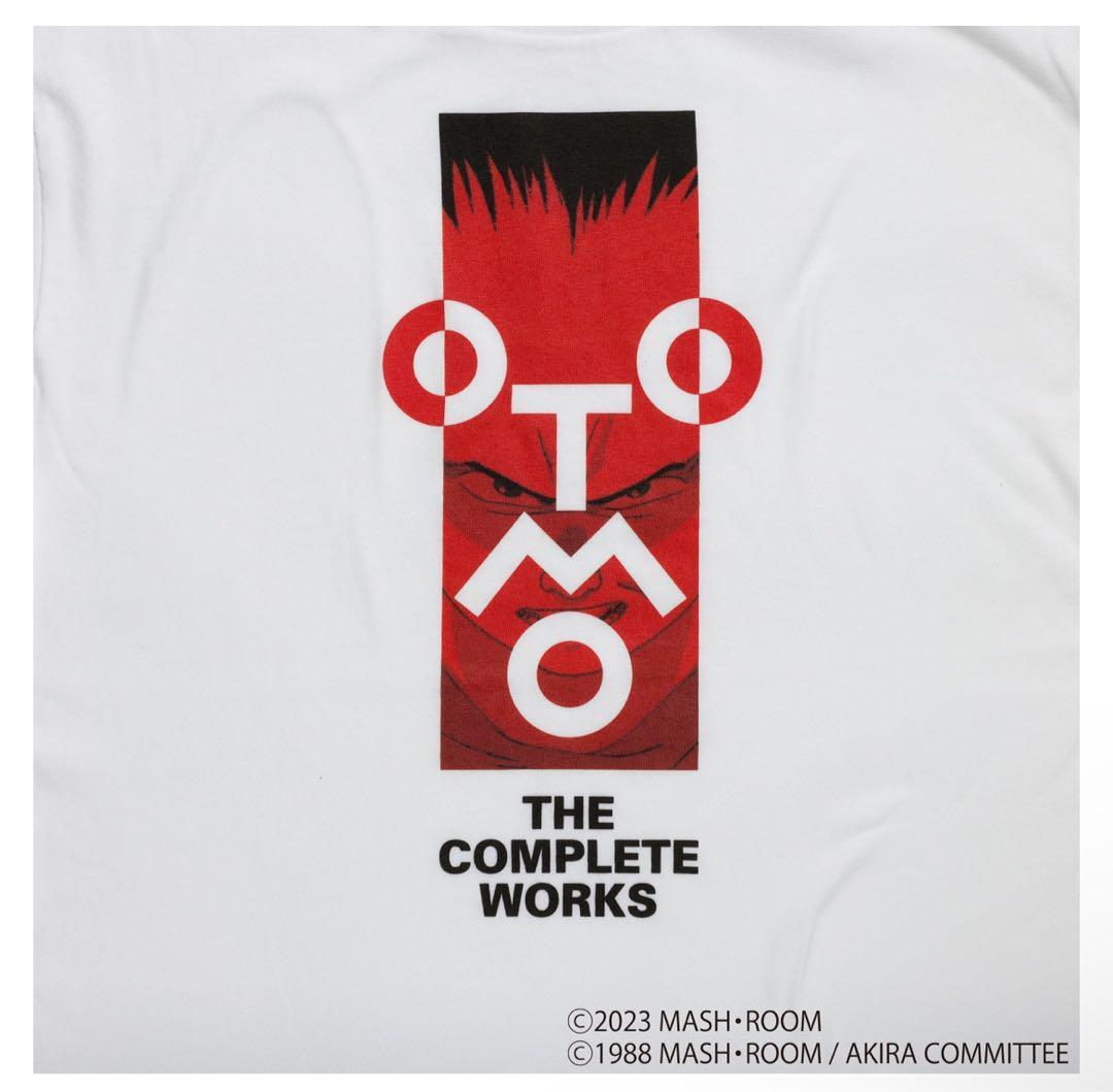 AKIRA Katsuhiro Otomo Exhibition Graphic T-shirt White Size AKIRA Katsuhiro Otomo Exhibition Graphic T-shirt White Size