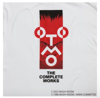 AKIRA Katsuhiro Otomo Exhibition Graphic T-shirt White Size