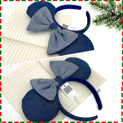 Japan Tokyo Disney Resort Minnie Denim Stripe Blue Mickey  display picture 1
