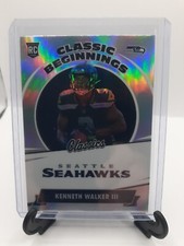 2022 Classics KENNETH WALKER III Holo SILVER Classic Beginnings #CB-7 SEAHAWKS 