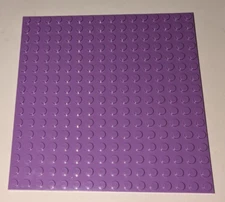 LEGO 16x16 Medium Lavender BASEPLATE 8 X 16 FLAT BASE PLATE BUILDING PIECE 16X16