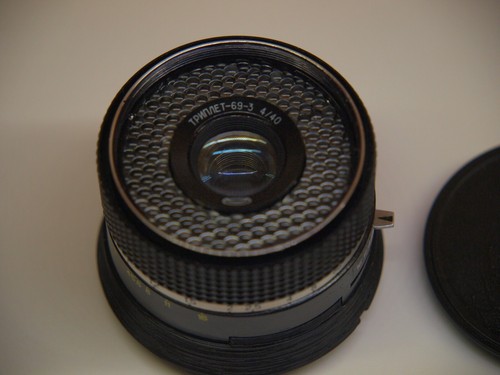 Triplet-69-3 4/40 USSR  Lens Vilia Nikon 1 mount - Picture 1 of 12