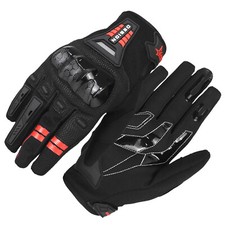 Motorcycle Gloves Men's Motorbike Gloves Full Finger Touch Screen Riding Gloves
