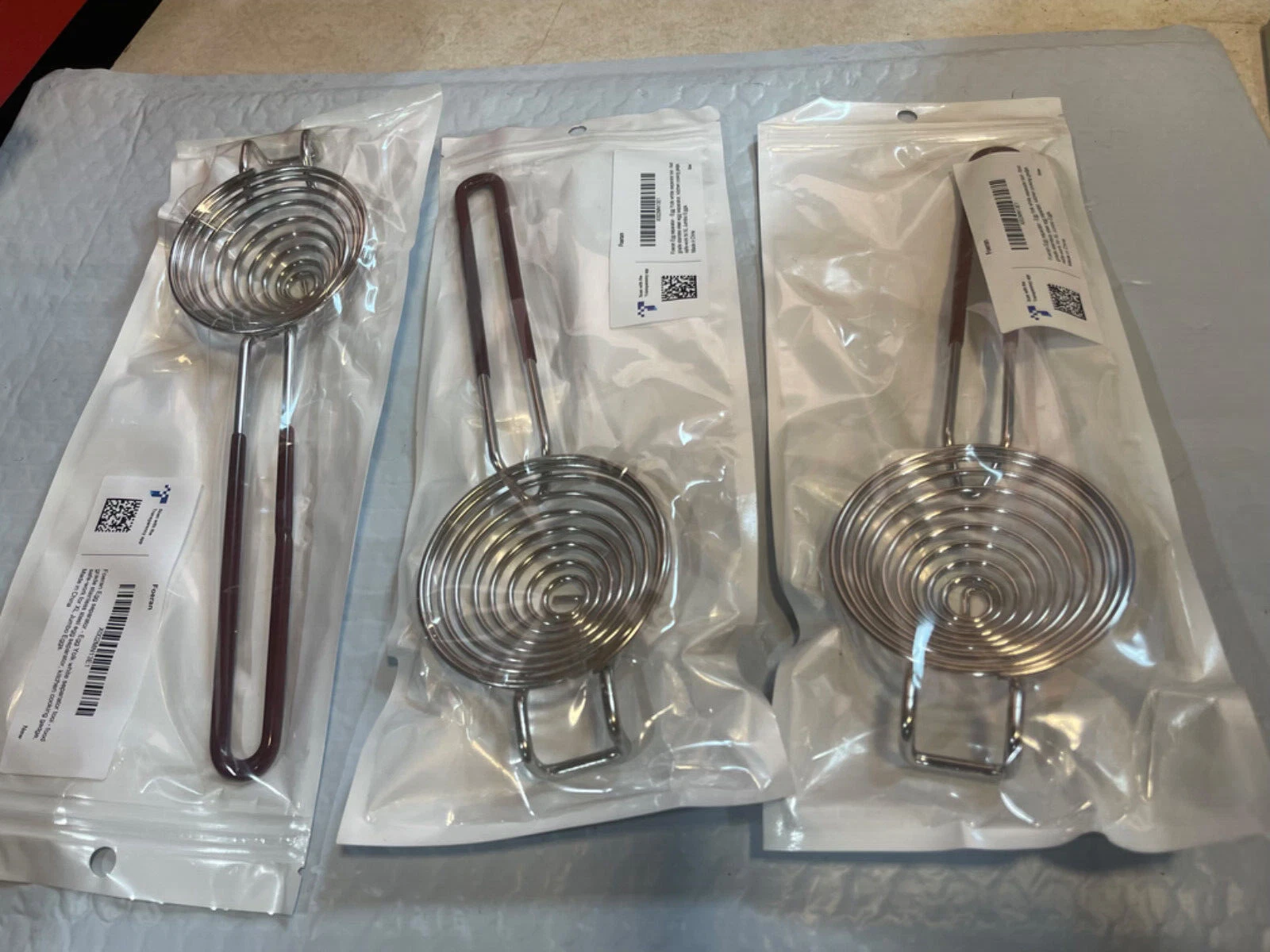 3 NEW Foeran Stainless Steel Egg Separator - Yolk & White Sifting Filter (R5)
Opens in a new window
