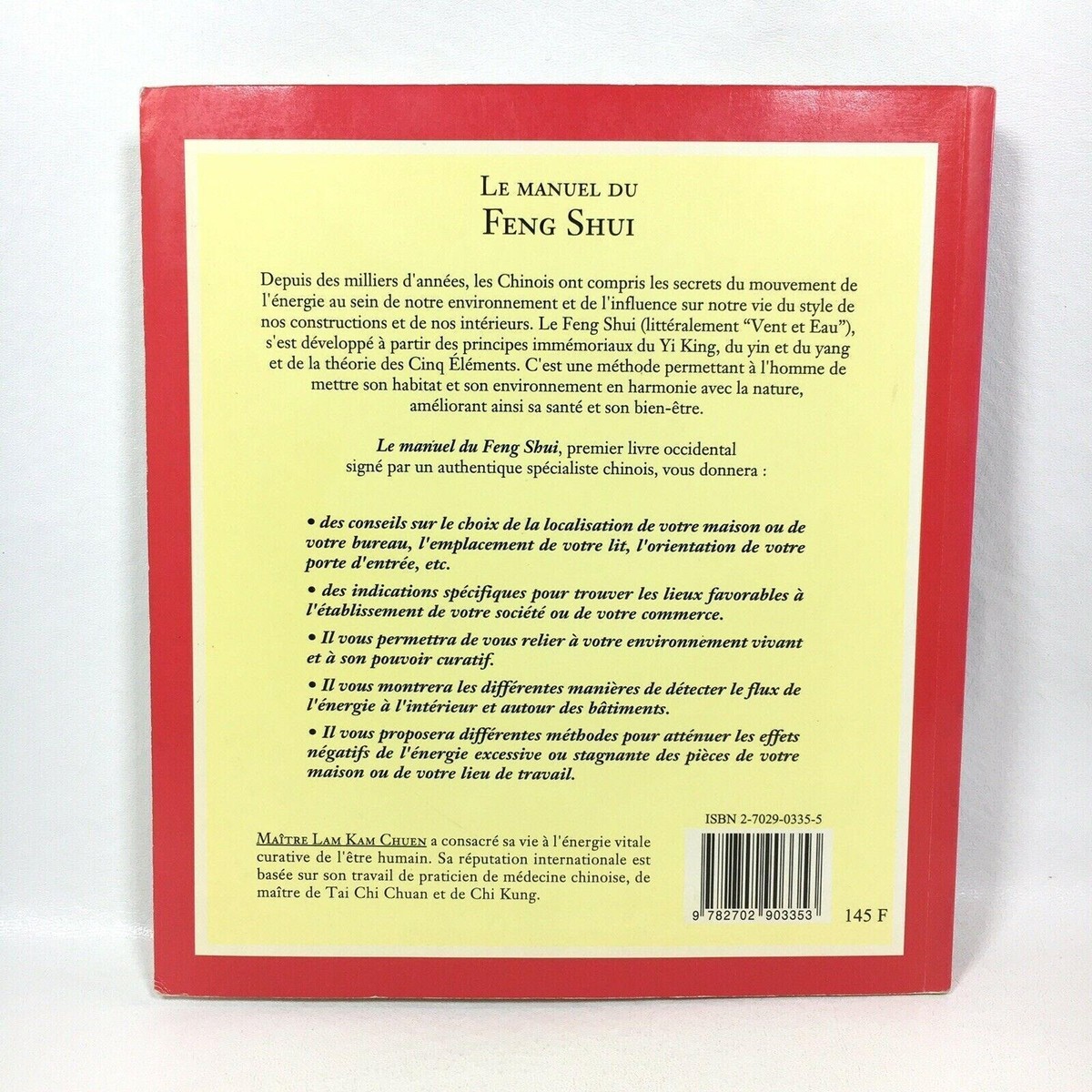 LE MANUEL DU FENG SHUI French Language Manual Handbook Guide by Lam Kam  Chuen | eBay