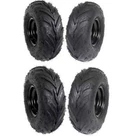 2/4pcs 145/70-6'' Wheel Tire Rim for ATV Quad Buggy Go Kart 4 Wheeler Lawn Mower