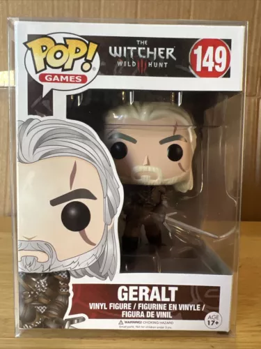 Funko Pop The Witcher Wild Hunt #149 Used Protector Included 