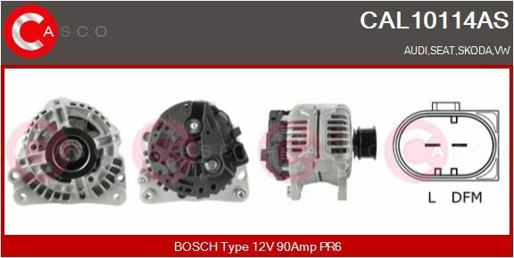 Lichtmaschine FüR VW Bora,Caddy II Iii,Fox,Golf Iv,Lupo,Multivan,New Beetle-image
