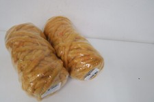 Filzschnur Filz Filzkordel -  Wollkordel mit Draht  - 13mm  - Gelb -  2 x 30 m