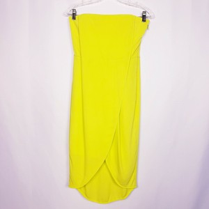 bcbg lime green dress