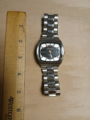 Vintage Chevrolet Quartz Japan TM GM 237 PC21 Wristwatch Watch