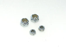 ASC6042 TEAM ASSOCIATED RC10 VINTAGE BUGGY METALLIC KIT LOCKING WHEEL NUTS