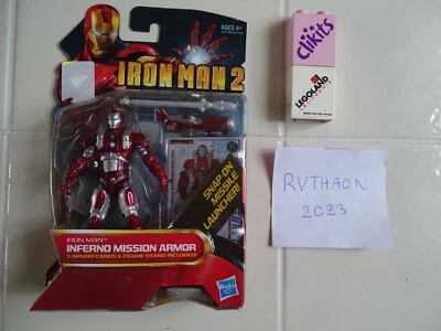 NEW and SEALED IRON MAN 2 CONCEPT SERIES 13 INFERNO MISSION ARMOR - Photo 1/2