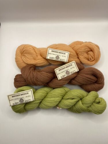 DMC Broder Medicis Needlepoint 100% Wool 7173, 8108, 8420 50g Yarn - 3 50g Hanks - Picture 3 of 3