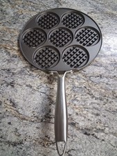 Nordic Ware Silver Dollar Waffle Griddle Pan,...