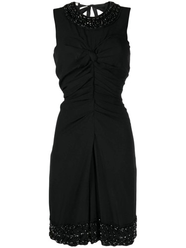 Prada - Corset Ruched Sleeveless Dress