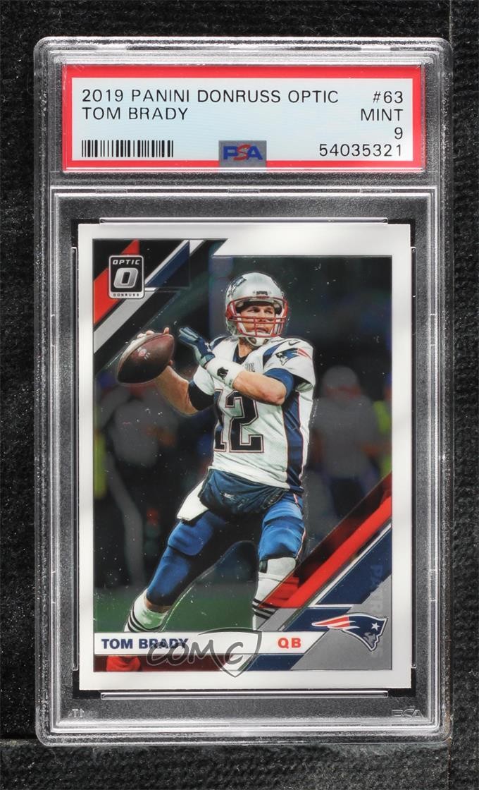 2019 Panini PANINI DONRUSS OPTIC #63 Tom Brady front