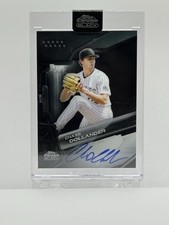 Chase Dollander 2026 Topps Chrome Black Base Auto Colorado Rockies