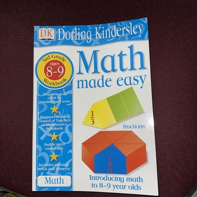 Math Made Easy Workbook W Stickers Grade4 by Dorling Kindersley Publishing Staff