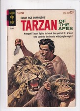 Tarzan of the Apes #139 Gold Key Comics 1963 1st Korak VG